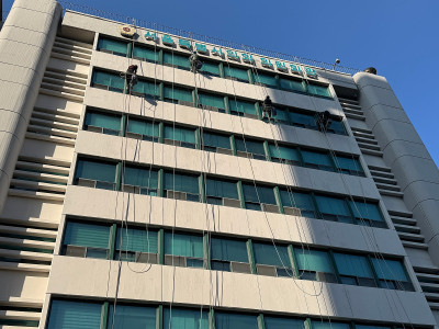 경기도 안성시 금광면 건물 외벽 청소